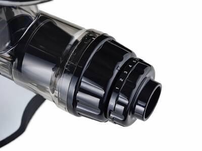 Sana by Omega EUJ-606 horizontal juicer pulp regulator