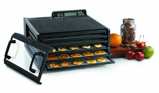Excalibur food dehydrator 4548CDFB open